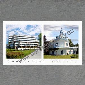 Magnetka - Turcianske Teplice - Baia albastră și Hotelul Veľká Fatra