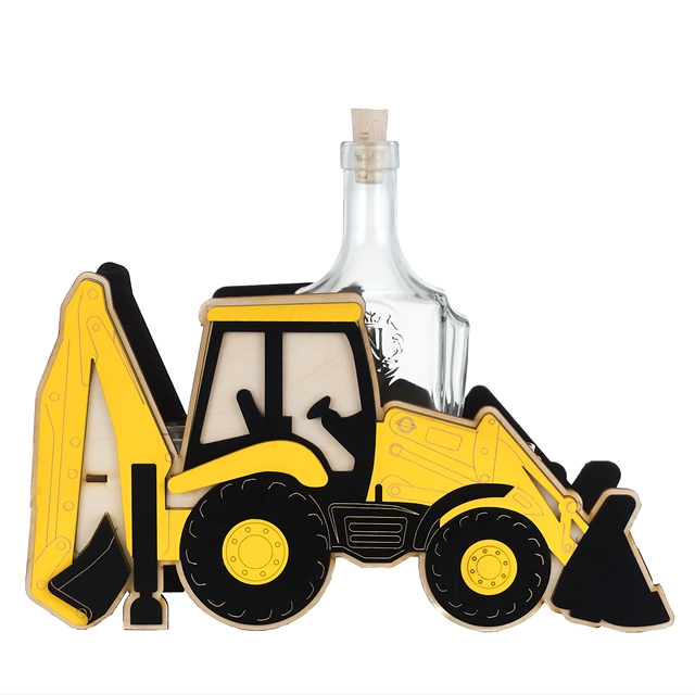 Set cadou Excavator cu sticlă și brichete