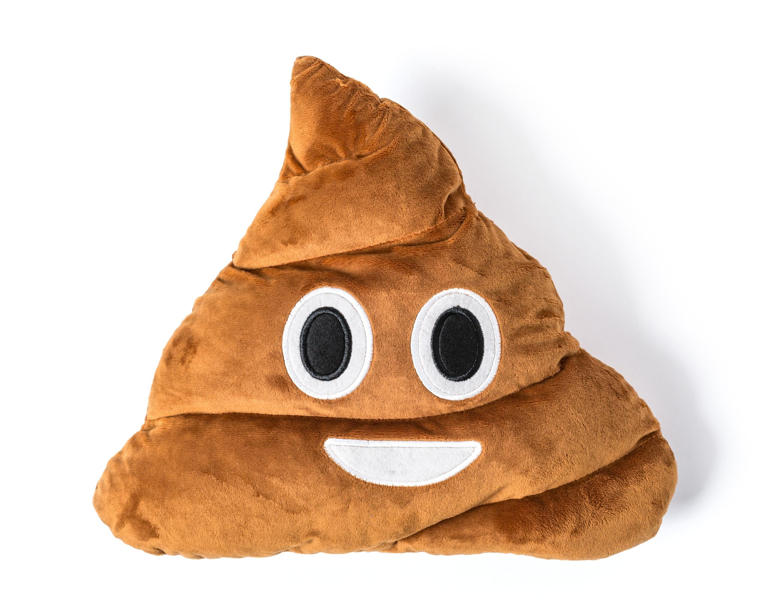 Pernă poop zâmbind