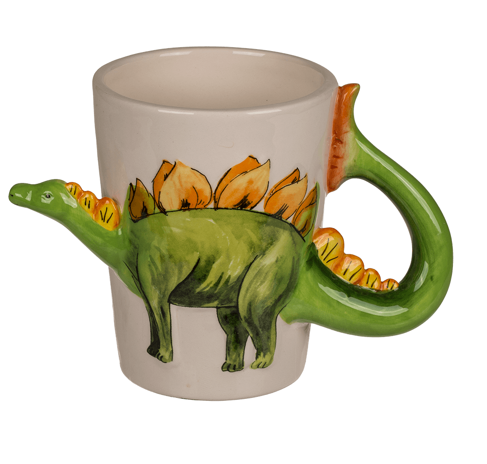 Cană din ceramică cu dinozaur - Stegosaurus