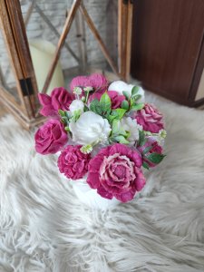 Buchet mini de săpun - Sfeclă roșie