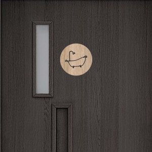 Masă pe ușă - Baie