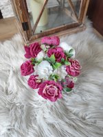 Buchet mini de săpun - Sfeclă roșie
