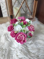 Buchet mini de săpun - Sfeclă roșie