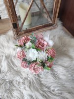 Buchet mini de săpun - Roz pal