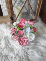 Buchet mini de săpun - Roz