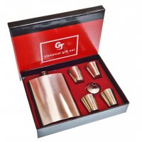 Set clapeta din oțel inoxidabil + 4 bucăți de pumni
