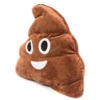 Pernă poop zâmbind