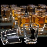 Șah de alcool DELUXE