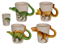 Cană din ceramică cu dinozaur - Stegosaurus