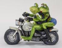 Broască din ceramică - Biker