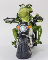 Broască din ceramică - Biker