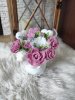 Buchet mini de săpun - roz mov