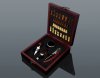 Set de vinuri 4 piese + șah