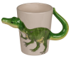 Cană din ceramică cu dinozaur - Velociraptor