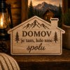 Tablouri din lemn în formă de că...