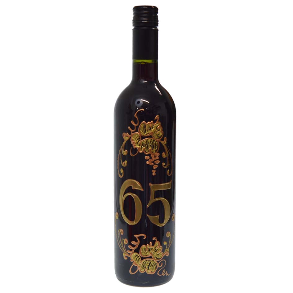 Vin roșu - Pentru a 65-a aniversare 0,75L