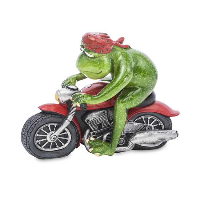 Broască din ceramică - Biker2