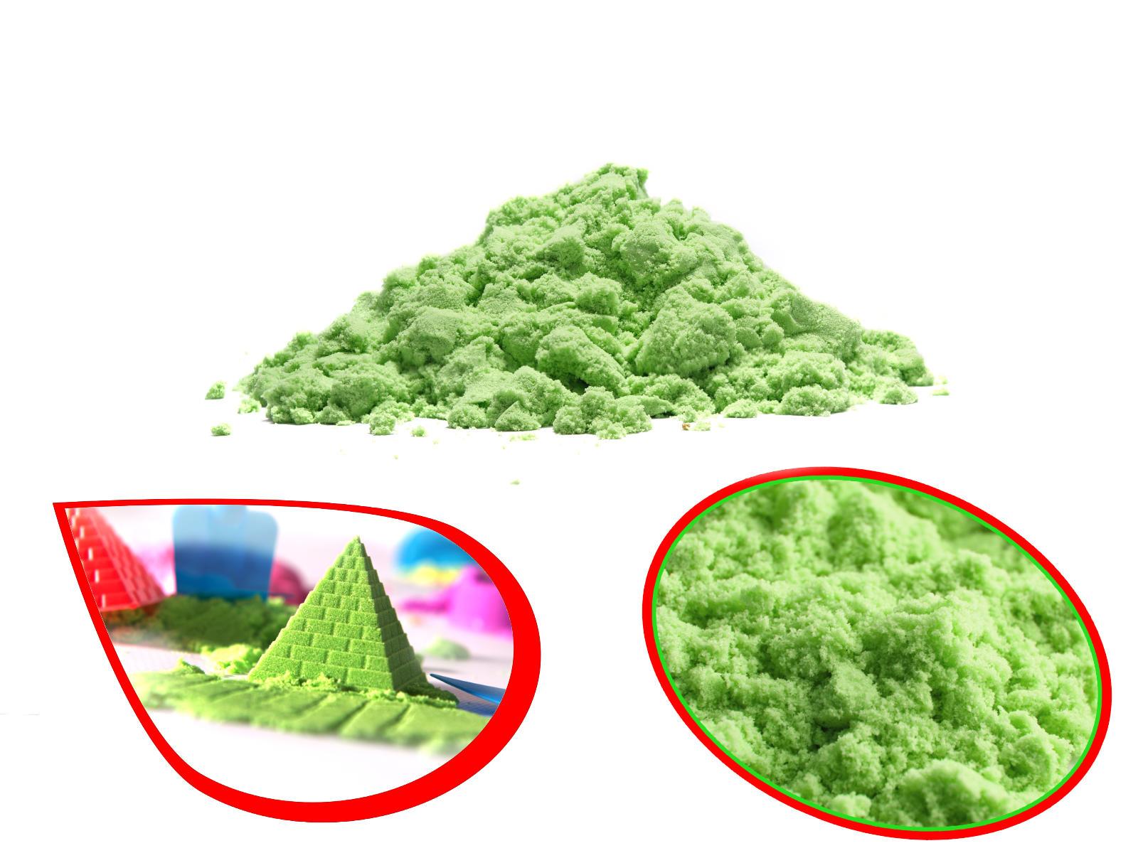 Nisip cinetic 1kg verde