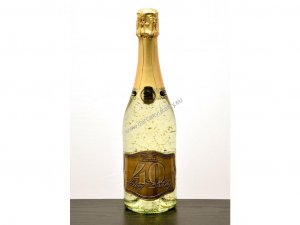 Vin cu aur 0,75L - Pentru a 40-a aniversare