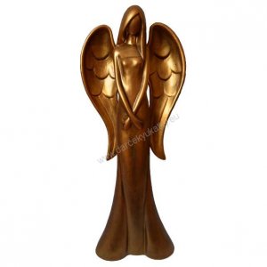 Ceramică înger de cupru 55 cm