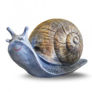 Statuie de grădină din ceramică - Snail XL