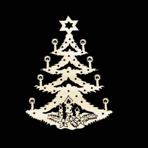 Ornament de Crăciun - Pom de Crăciun 8 cm