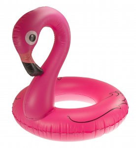 Roată gonflabilă - flamingo 90 cm