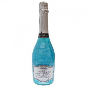 Perle șampanie GHOST albastru - La mulți ani