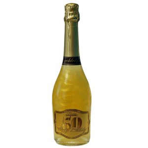 Perle șampanie GHOST aur - La mulți ani 50