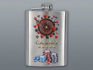 Pahar de stropit din oțel inoxidabil CASINO 240 ml