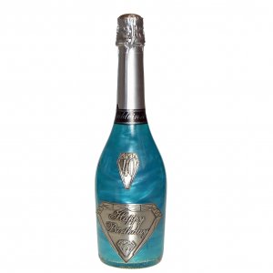Perle șampanie GHOST albastru - La mulți ani 40