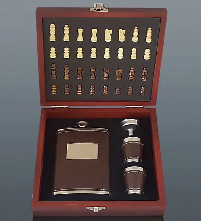 Set BROWN 240 ml sticla de stropire + 2 bucăți de sticle de ștampilare de 35 ml + CHESS