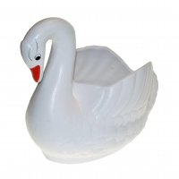 Statuie de grădină din ceramică - Swan