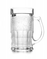 Sticlă de gheață pentru bere CHILLER - 400ml clasic + deschizător