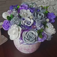 Buchet de săpun original - violet