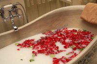 Set de 9 flori de săpun - trandafiri de lavandă