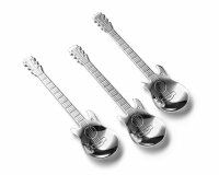 Lingurițe de metal pentru chitară SILVER 3 buc