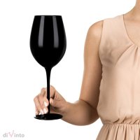 Pahar de vin uriaș diVinto - Negru