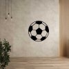 Tablou din lemn pe perete - Minge de fotbal