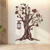 Tablou din lemn pe perete - Arborele iubirii