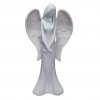 Înger din ceramică albă 34cm