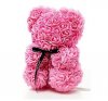Ursuleț de pluș din trandafiri - roz 25 cm