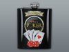 Pahar de stropit din oțel inoxidabil POKER 210 ml